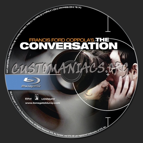 The Conversation blu-ray label