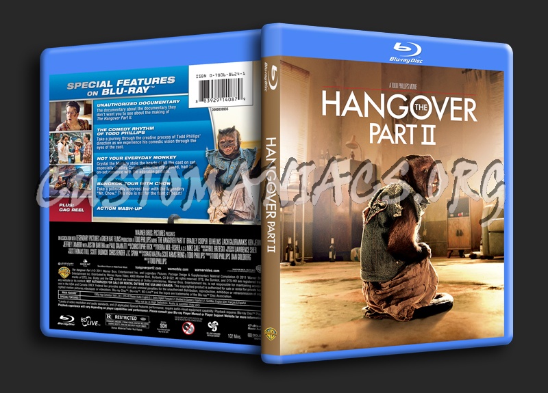 The Hangover Part 2 blu-ray cover