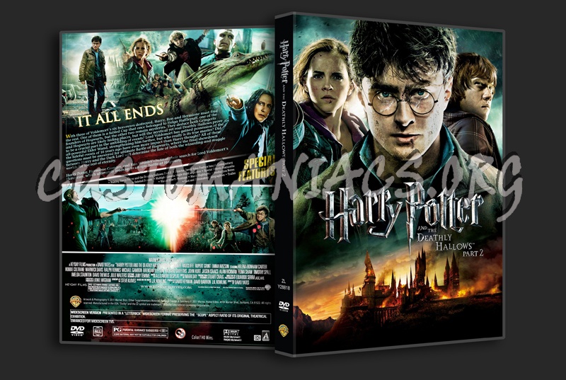 Harry Potter and the Deathly Hallows Part 2 dvd cover