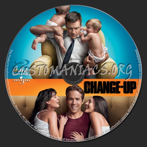 The Change Up blu-ray label