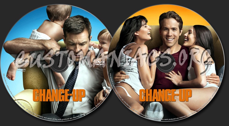 The Change-up dvd label