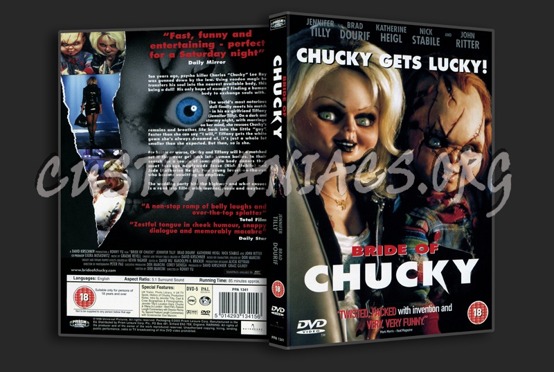 Bride of Chucky dvd cover