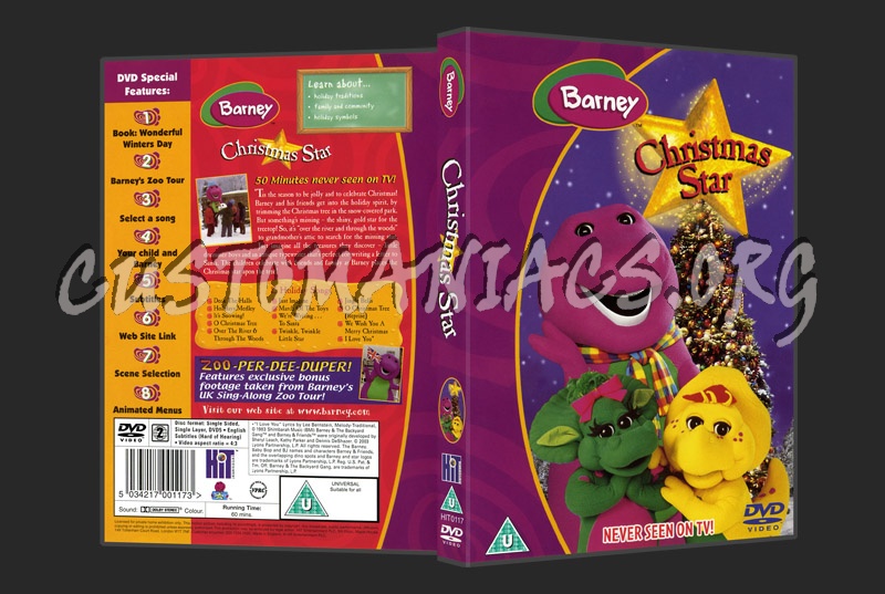 Barney: Christmas Star dvd cover