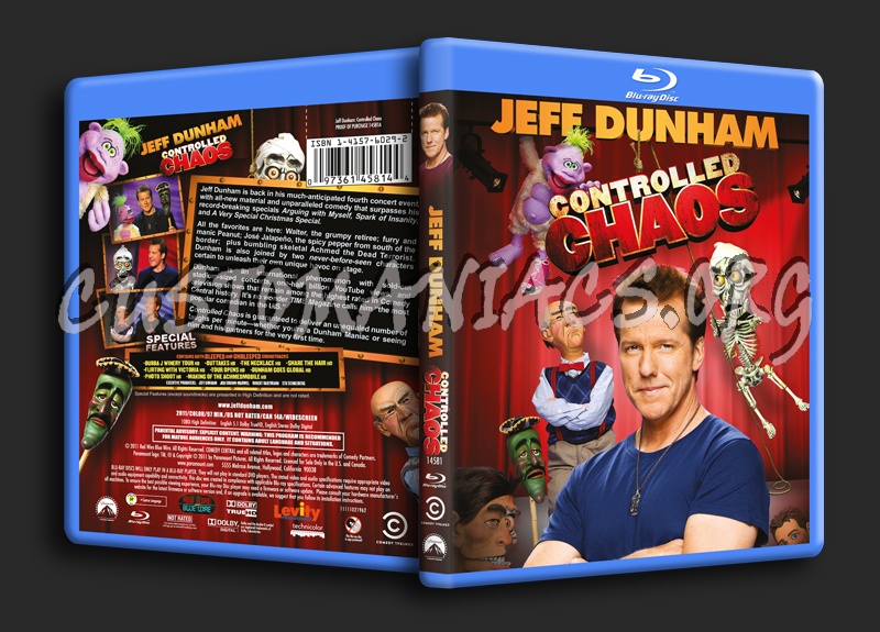 Jeff Dunham: Controlled Chaos blu-ray cover