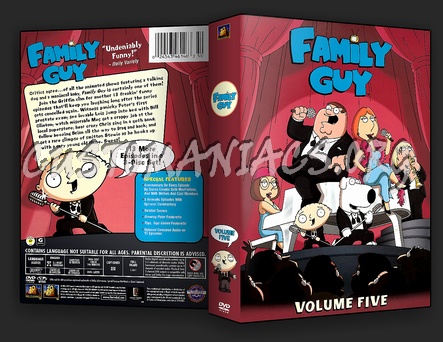 Family Guy Volume 5 dvd cover