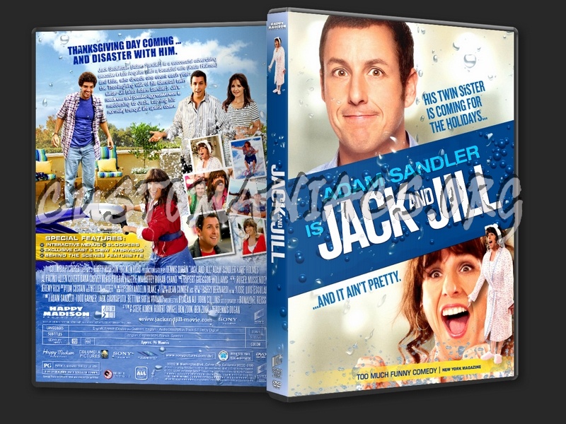 Jack And Jill (2011) dvd cover