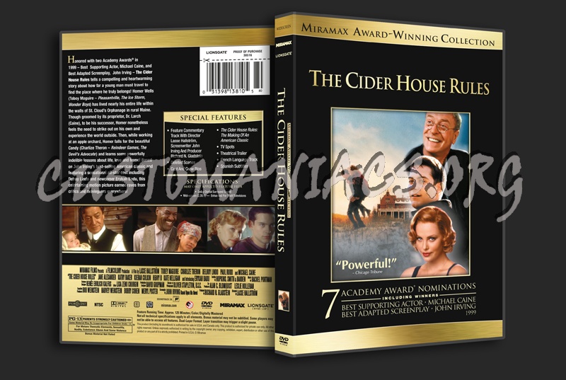 The Cider House Rules dvd cover