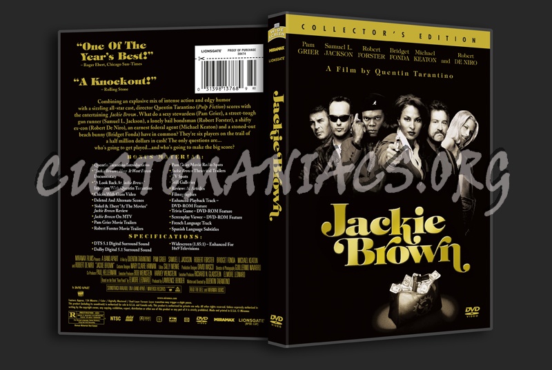Jackie Brown dvd cover