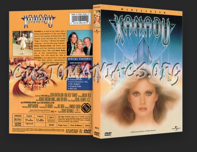 Xanadu dvd cover