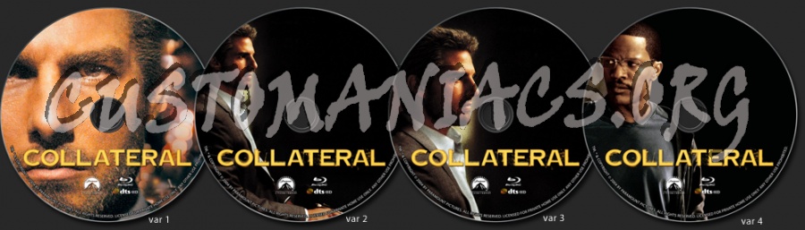 Collateral blu-ray label