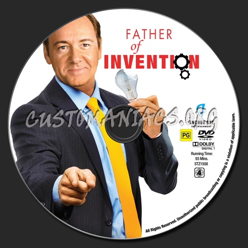 Father of Invention dvd label