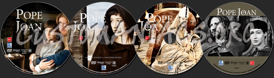 Pope Joan dvd label