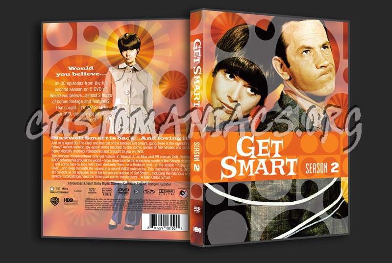 Get Smart Season 2 dvd cover