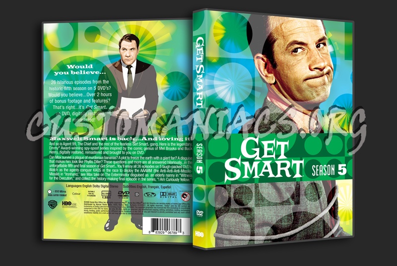 Get Smart Season 5 dvd cover