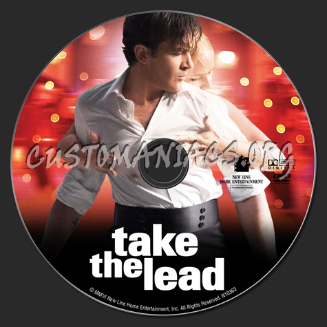 Take the Lead dvd label