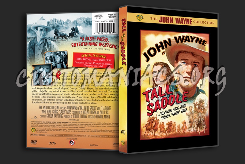 Tall in the Saddle dvd cover
