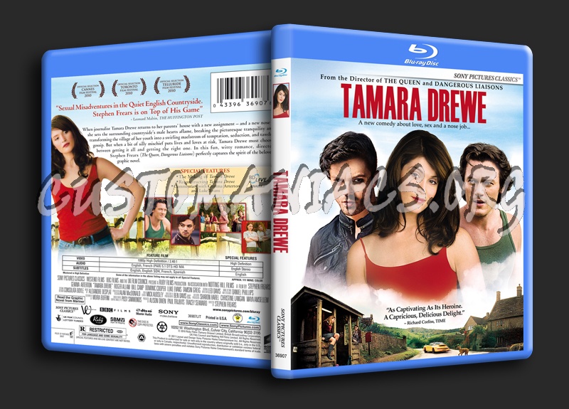 Tamara Drewe blu-ray cover