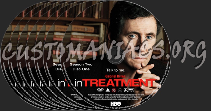 In Treatment Season 2 dvd label
