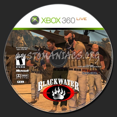 Blackwater dvd label