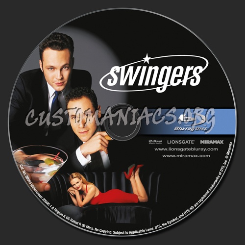 Swingers blu-ray label