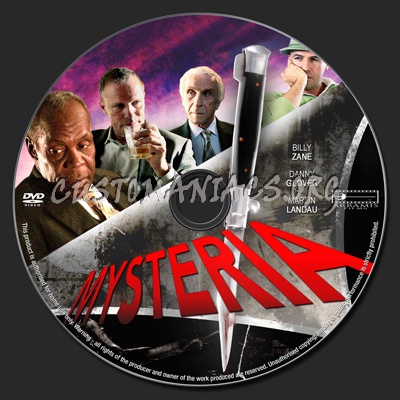 Mysteria dvd label