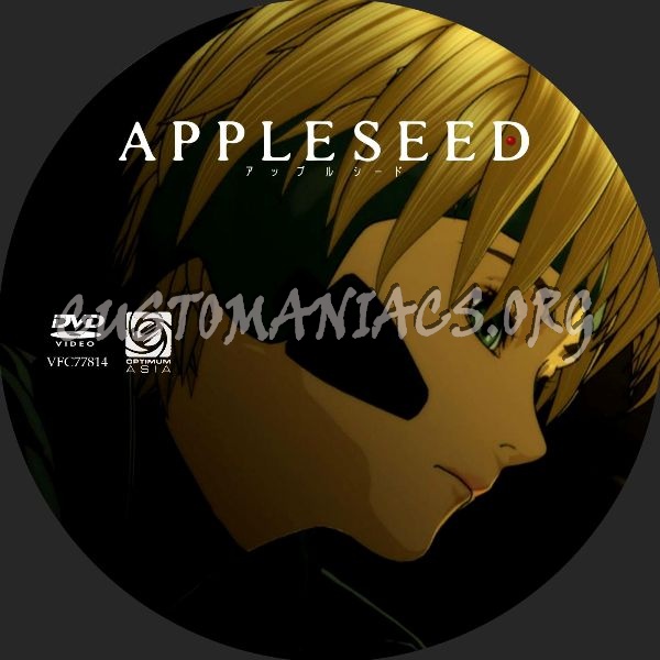 Appleseed dvd label