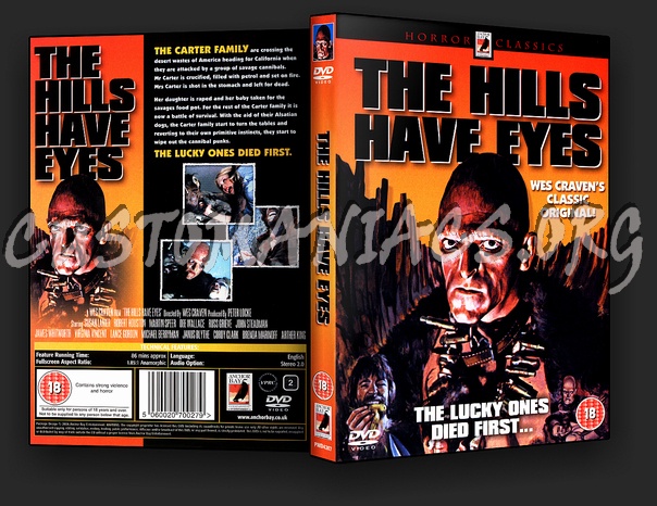 The Hills Have Eyes dvd cover