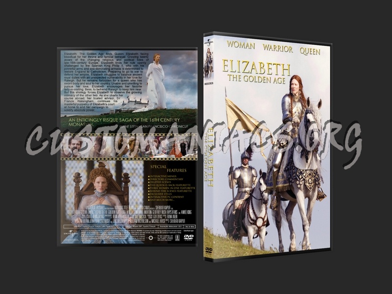 Elizabeth: The Golden Age dvd cover