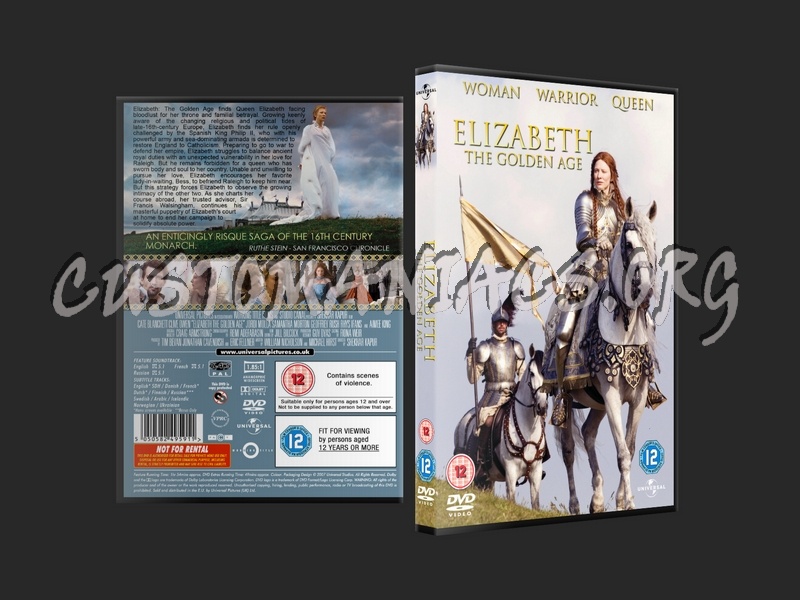 Elizabeth: The Golden Age dvd cover