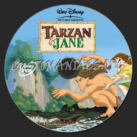 Tarzan & Jane dvd label