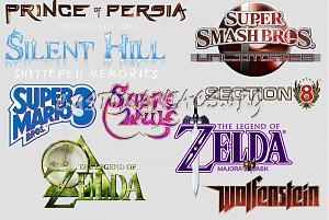 Collection of Game Logos 4 
