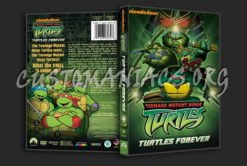 Teenage Mutant Ninja Turtles: Turtles Forever dvd cover