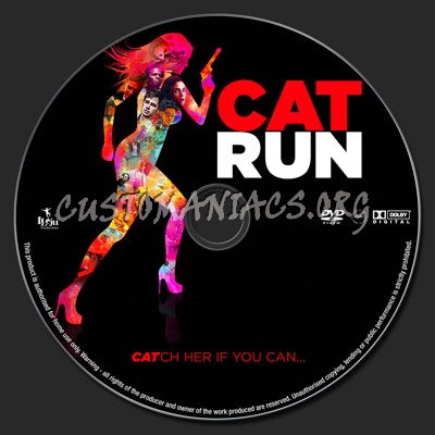 Cat Run dvd label