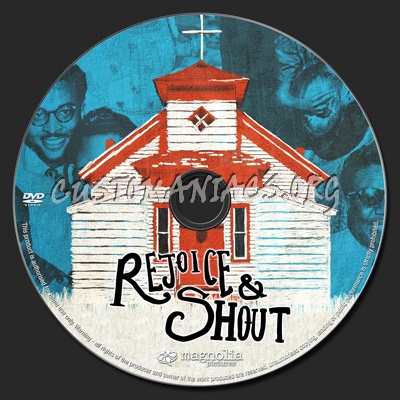 Rejoice And Shout dvd label