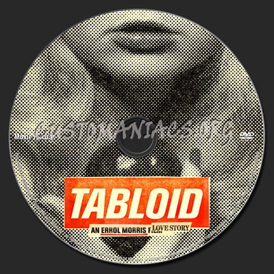 Tabloid dvd label