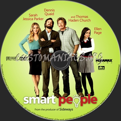 Smart People dvd label