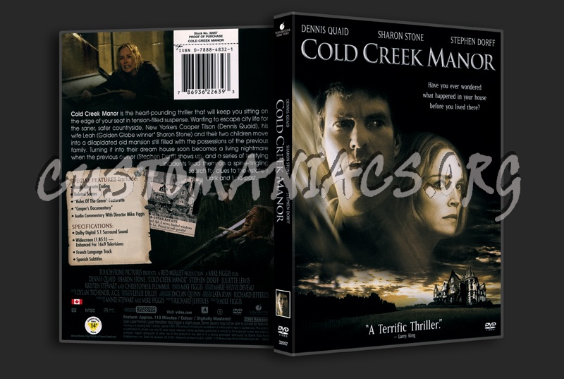 Cold Creek Manor dvd cover