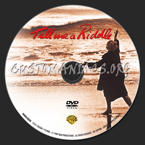 Tell me a Riddle dvd label