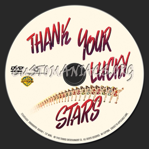 Thank Your Lucky Stars dvd label