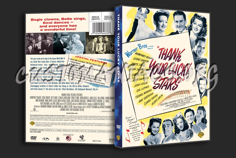 Thank Your Lucky Stars dvd cover