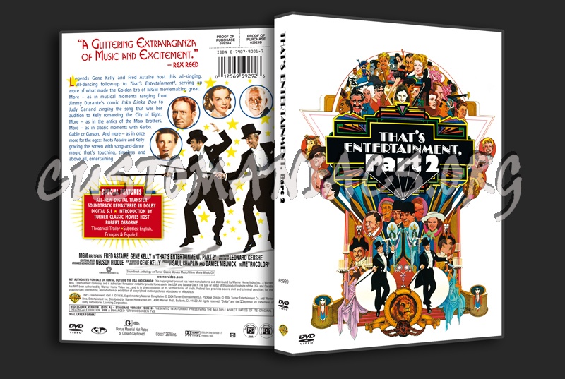 That's Entertainment Part 2 dvd cover