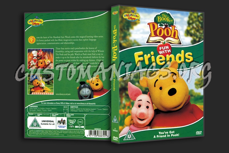 The Book of Pooh  Fun with Friends dvd cover