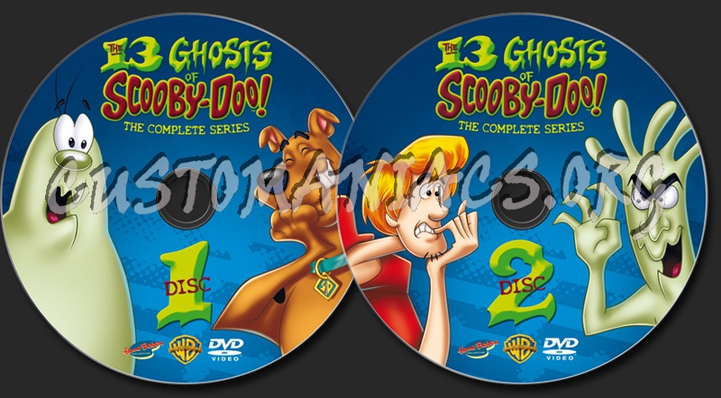The 13 Ghosts of Scooby Doo dvd label