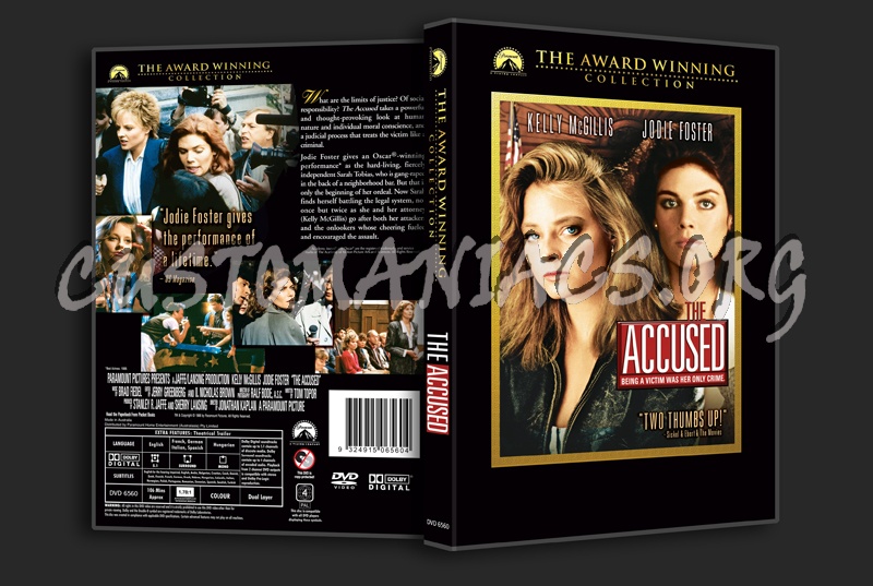 The Accused dvd cover