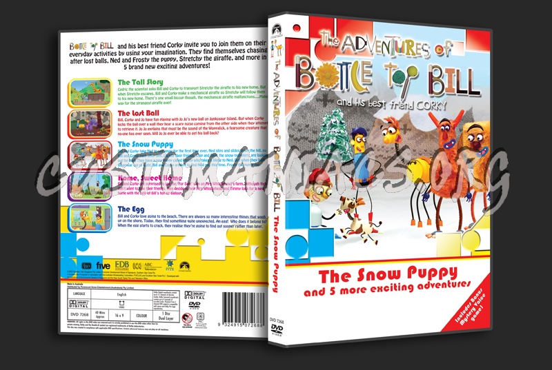 The Adventures of Bottle Top Bill: The Snow Puppy dvd cover