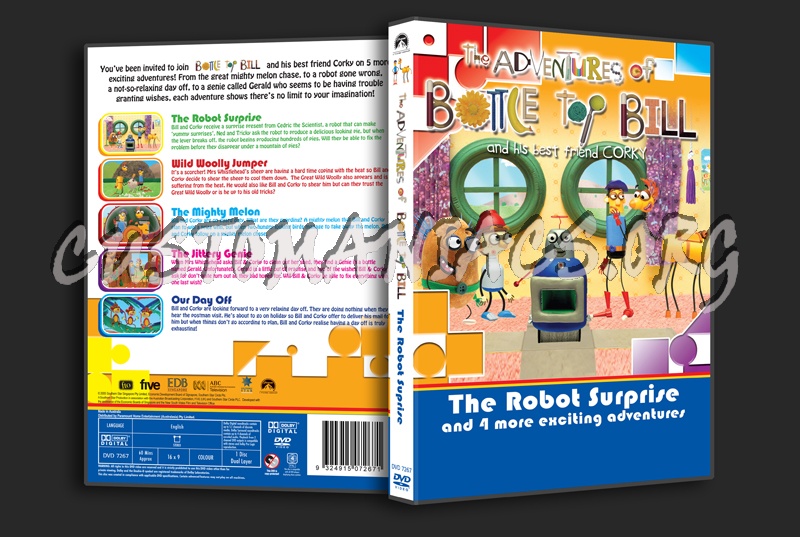 The Adventures of Bottle Top Bill: The Robot Surprise dvd cover