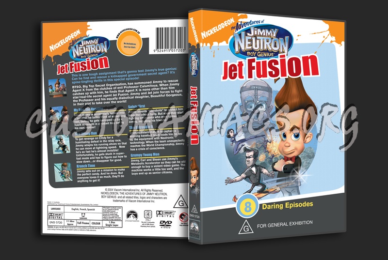 jimmy neutron jet fusion vhs