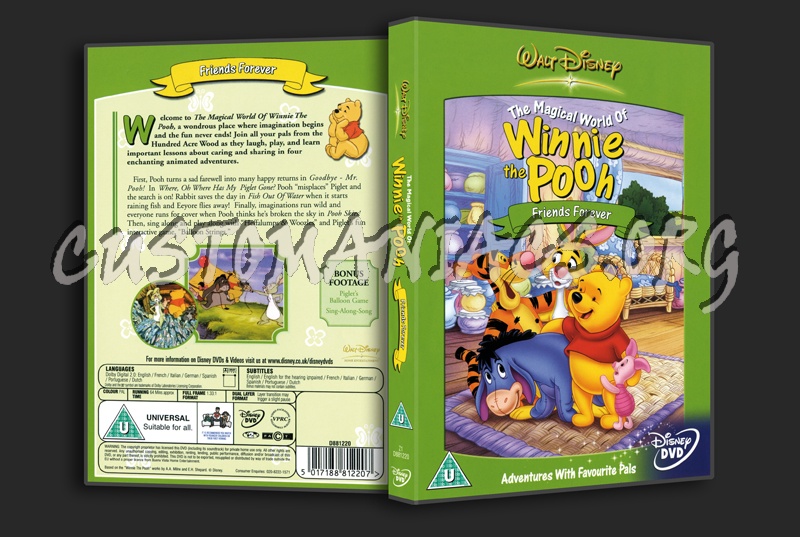 Winnie the Pooh Friends Forever dvd cover