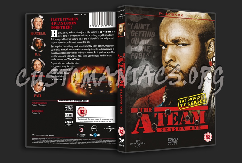 The A-Team Season 1 dvd cover