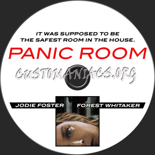 Panic Room dvd label